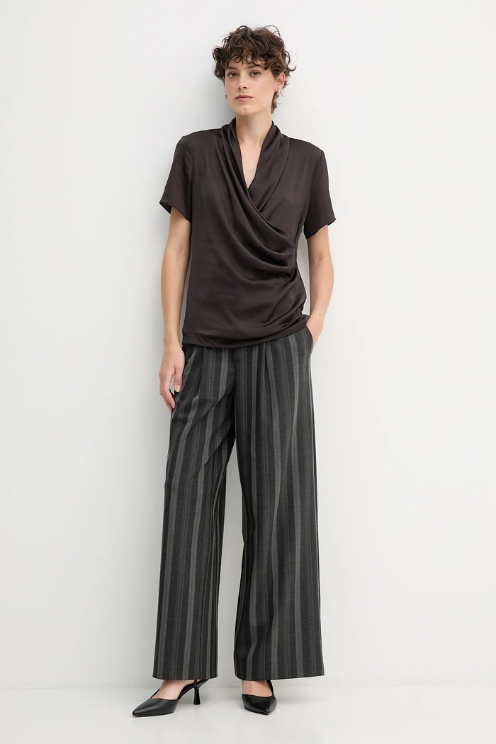 Joseph Ribkoff bluză 253237F25 maro AW25