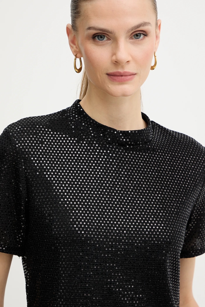 Morgan tricou negru DOLIVIA