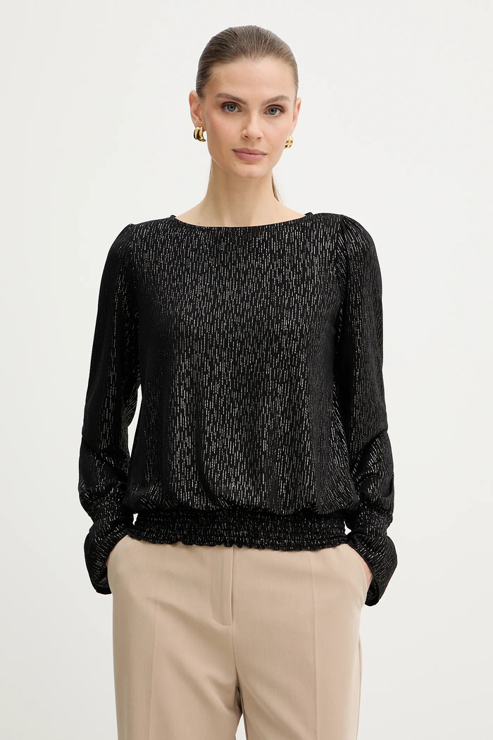 Morgan bluză model fin negru 252.TIKA