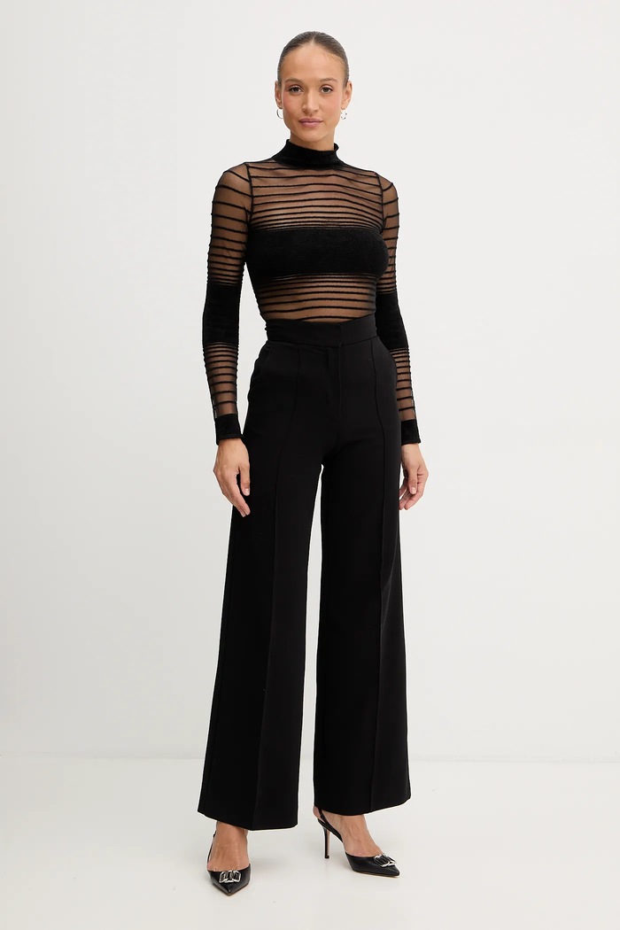 Μπλουζάκι Retrofete Katrine R.FW25.12072.12 μαύρο AW25