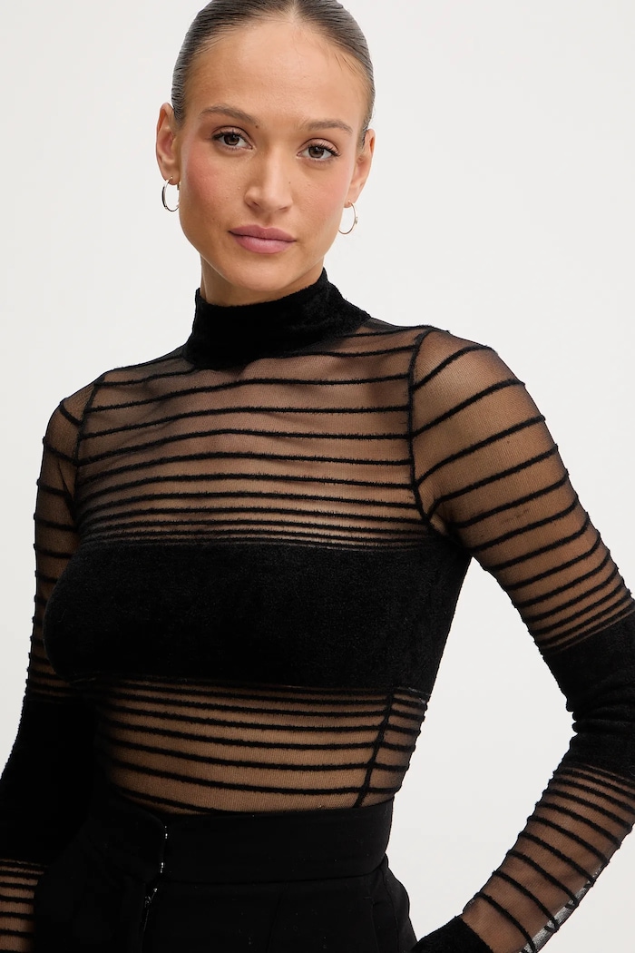 Μπλουζάκι Retrofete Katrine μαύρο R.FW25.12072.12