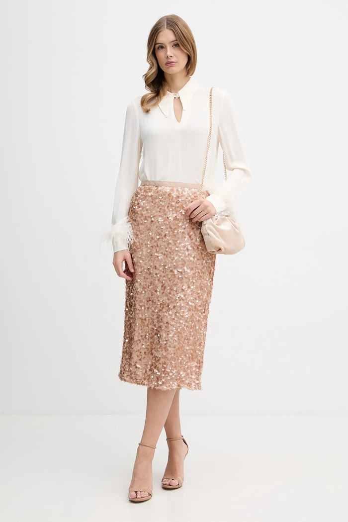 Blúzka Pedro del Hierro 6632027 béžová AW25