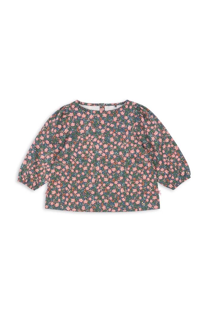 Детска памучна блуза Konges Sløjd DREY SLIT BLOUSE GOTS KS103786.9BYA многоцветен AW25