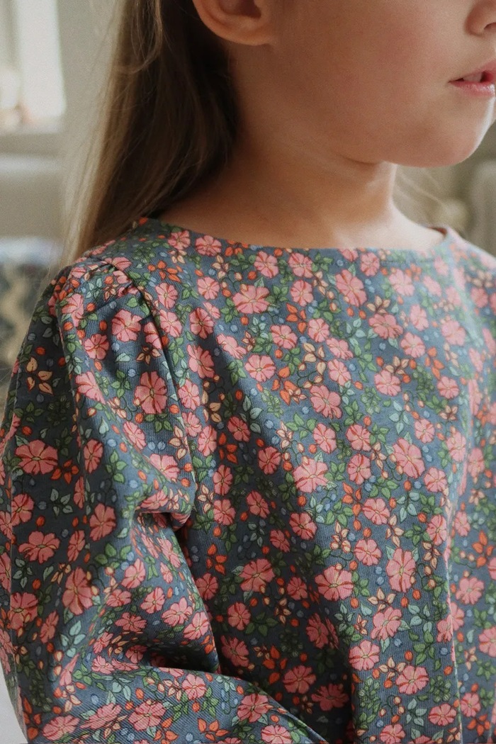 Детска памучна блуза Konges Sløjd DREY SLIT BLOUSE GOTS KS103786.9BYA