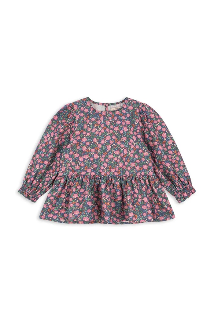 Detská blúzka Konges Sløjd CIANNA BLOUSE GOTS okrúhly viacfarebná KS103754.9BYA