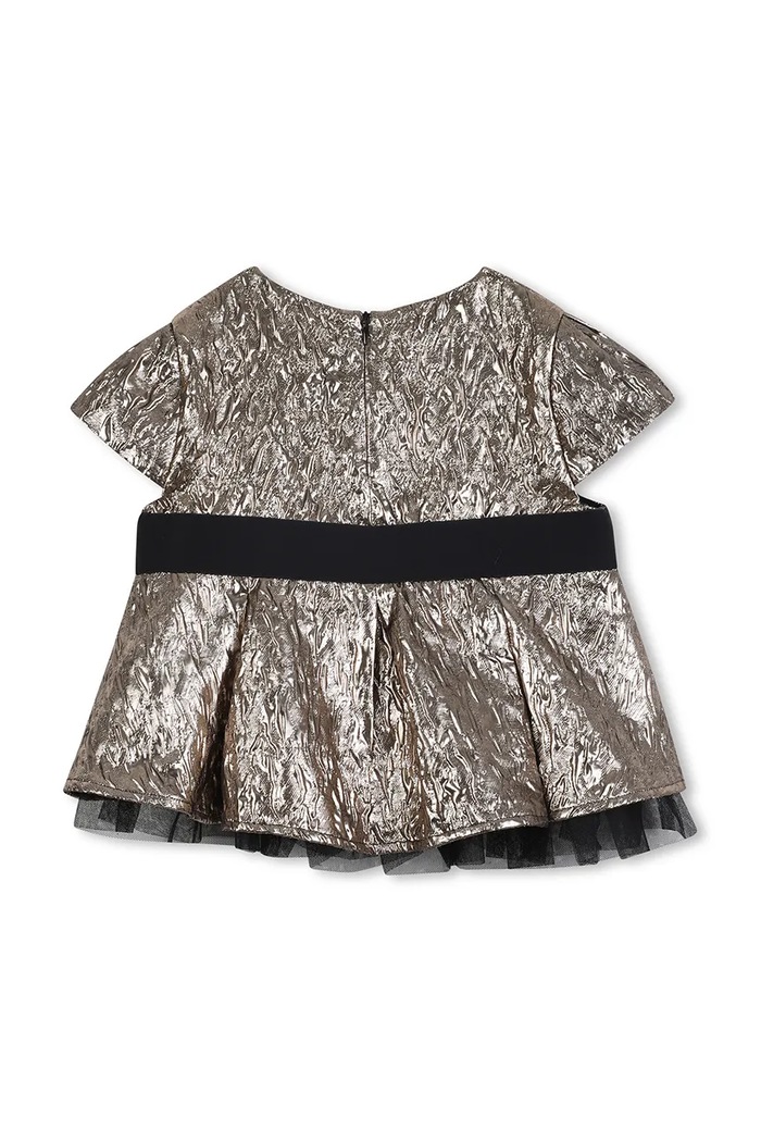 DÍVKA Dětská halenka Karl Lagerfeld Z30588.114.150 zlatá