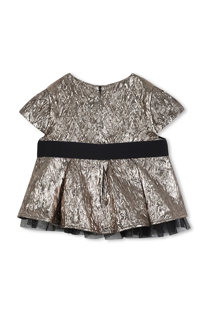 DÍVKA Dětská halenka Karl Lagerfeld Z30588.114.150 zlatá