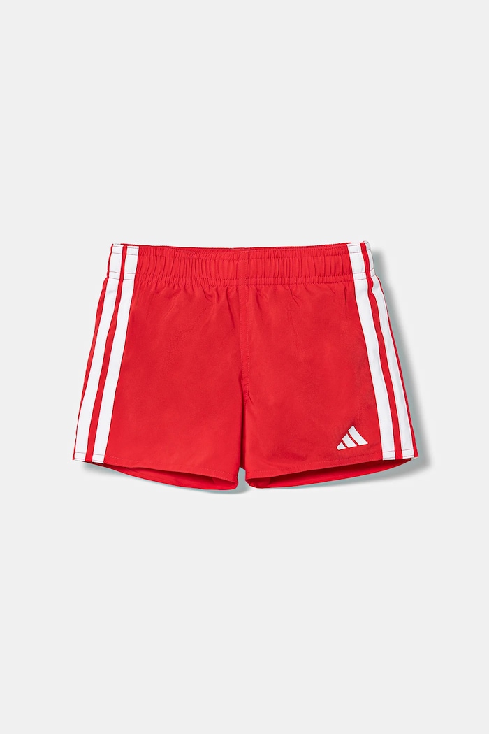 Detské plavkové šortky adidas Performance Planet friendly červená JX5038