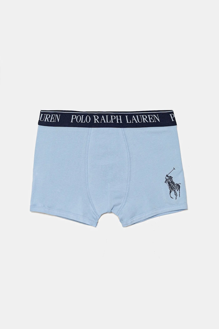 Băieți Polo Ralph Lauren boxeri copii 3-pack 9P5037 albastru