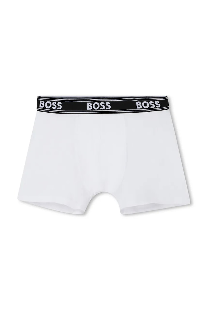 Boxeri copii 3-pack BOSS alb J52651.102.150