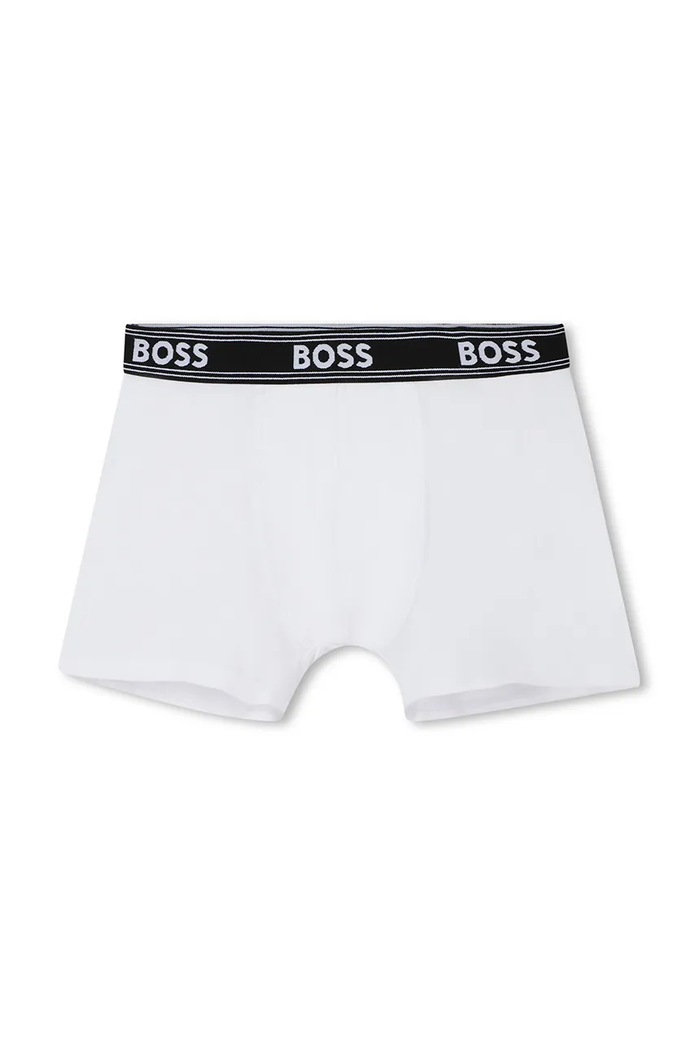 Boxeri copii 3-pack BOSS alb J52651.162.174