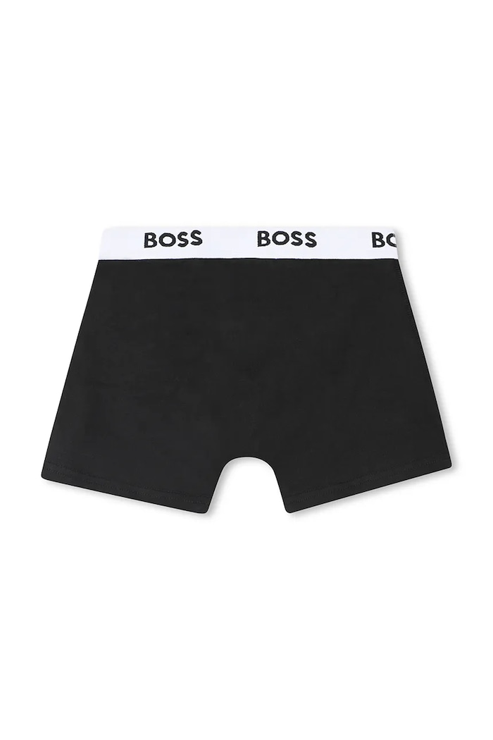BOSS bokserki dziecięce 3-pack czarny J52663.102.150