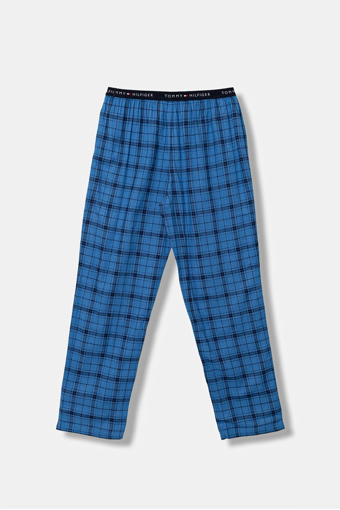 Dječja pamučna pidžama Tommy Hilfiger UB0UB00587.9BYA mornarsko plava