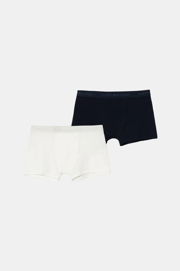 Детски боксерки Tommy Hilfiger (2 чифта) прилепнали боксерки тъмносин UB0UB00583.9BYA