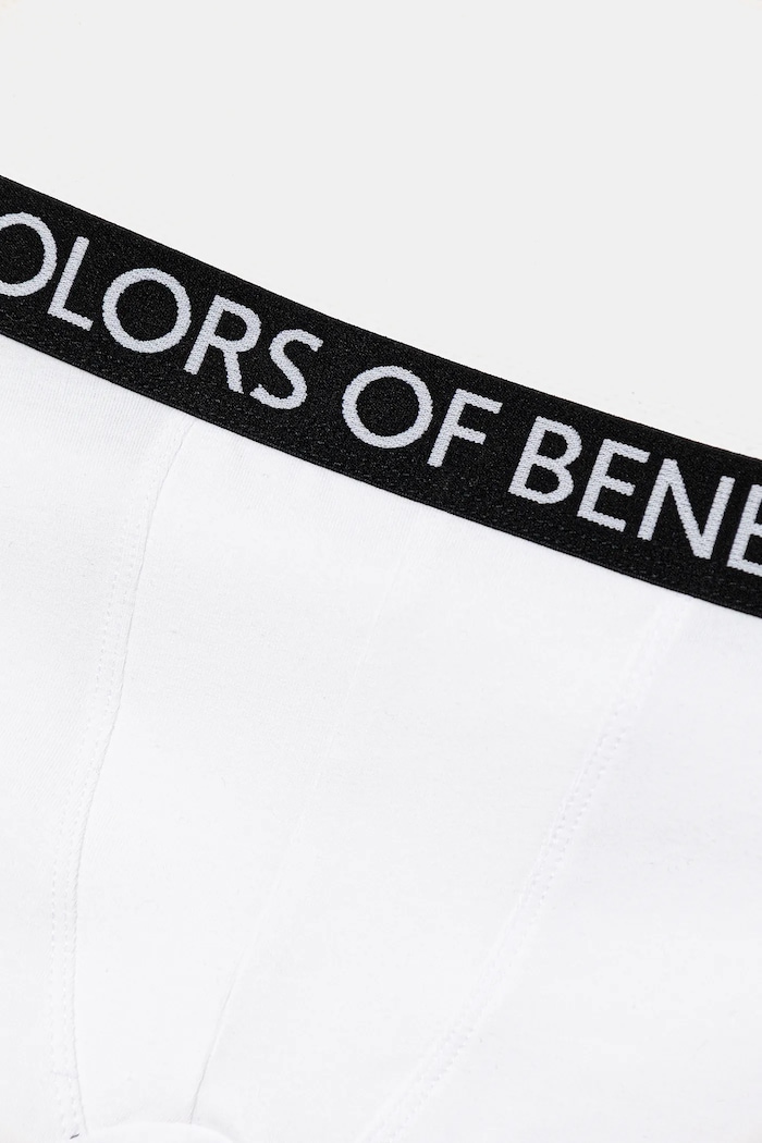 Chlapec Detské boxerky United Colors of Benetton 2-pak 3OP80X230.G.Reprop.9BYA biela