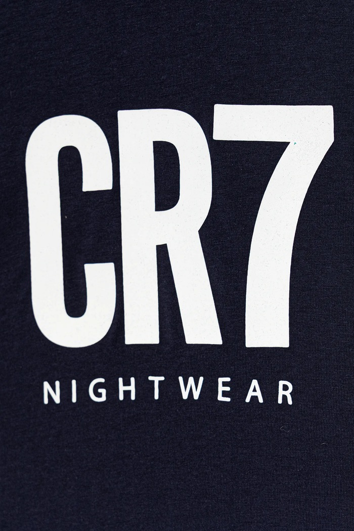 Băieți CR7 Cristiano Ronaldo pijamale de bumbac pentru copii 2-pack 8770.41.822 bleumarin