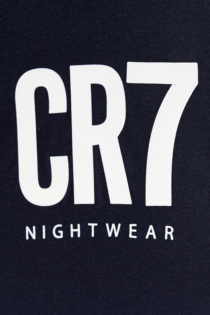 Băieți CR7 Cristiano Ronaldo pijamale de bumbac pentru copii 2-pack 8770.41.822 bleumarin