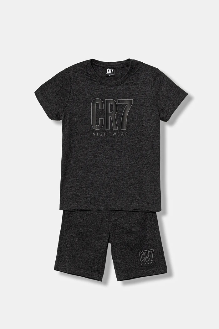 CR7 Cristiano Ronaldo piżama dziecięca melanż szary 8770.41.823