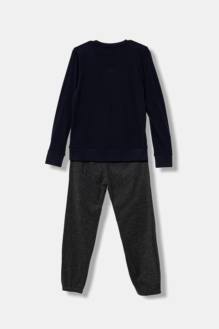 CR7 Cristiano Ronaldo pijamale de bumbac pentru copii 8770.42.755 bleumarin AW25