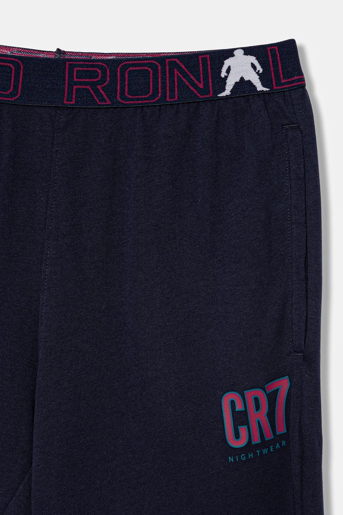 CR7 Cristiano Ronaldo piżama bawełniana dziecięca 2-pack granatowy 8770.42.757