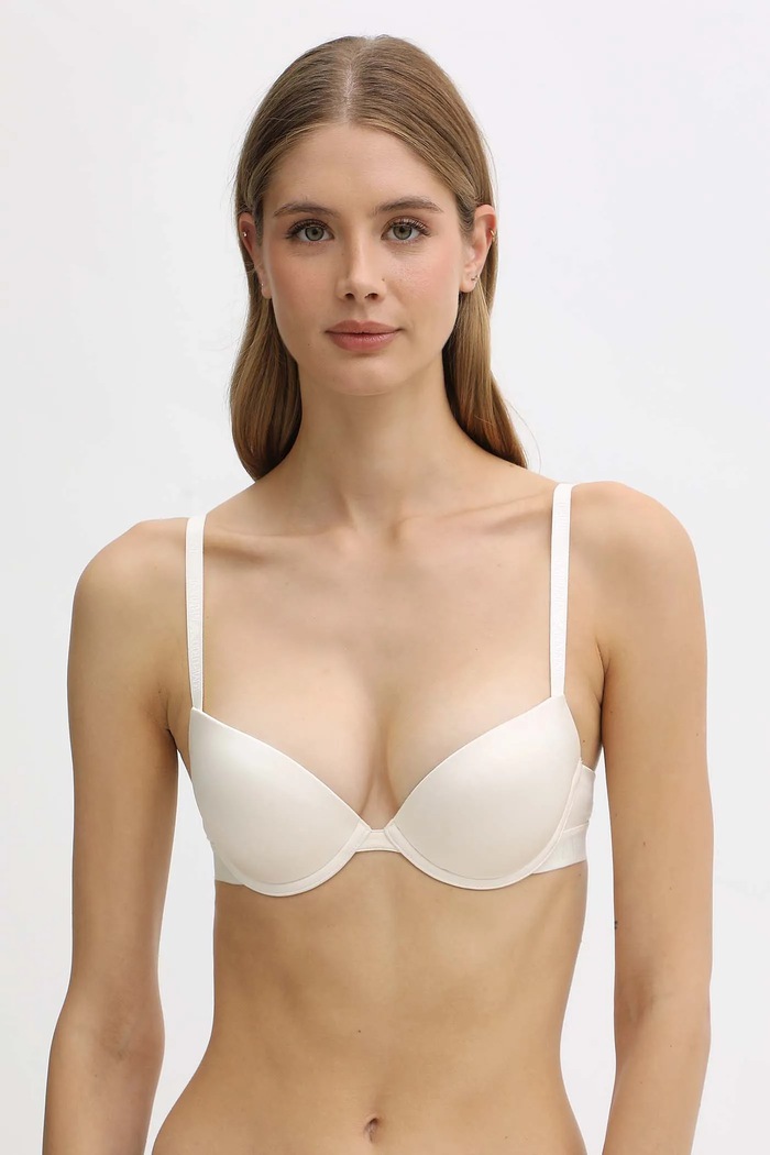 Podprsenka Emporio Armani Underwear vystužené béžová EW000379.AF10891