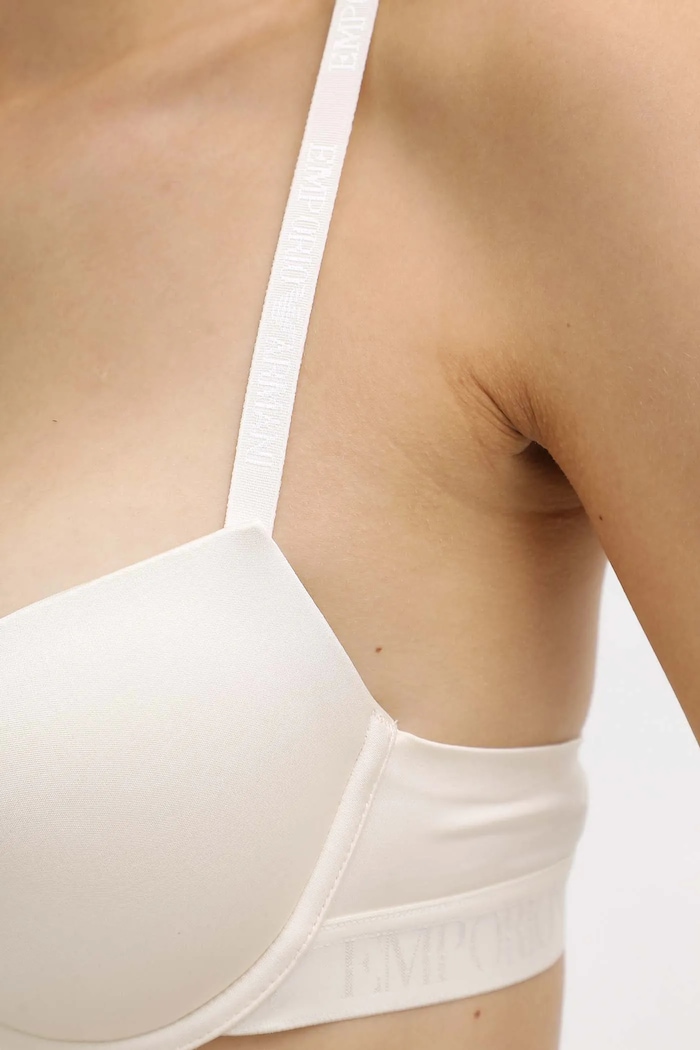 Oblečenie Podprsenka Emporio Armani Underwear EW000379.AF10891 béžová