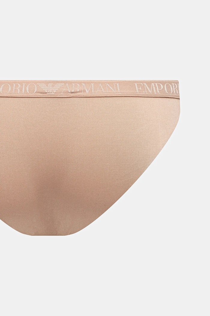 Abbigliamento Emporio Armani Underwear mutande pacco da 2 EW000403.AF10891 beige