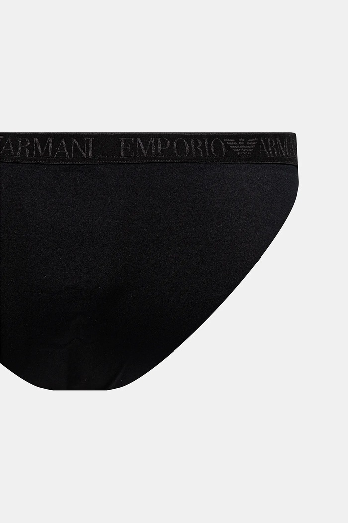 Ρούχα Σλιπ Emporio Armani Underwear 2-pack EW000403.AF10891 μαύρο