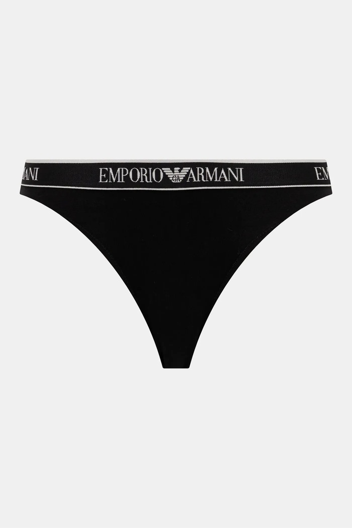 Nohavičky Emporio Armani Underwear 2-pak EW000404.AF15345 čierna AW25