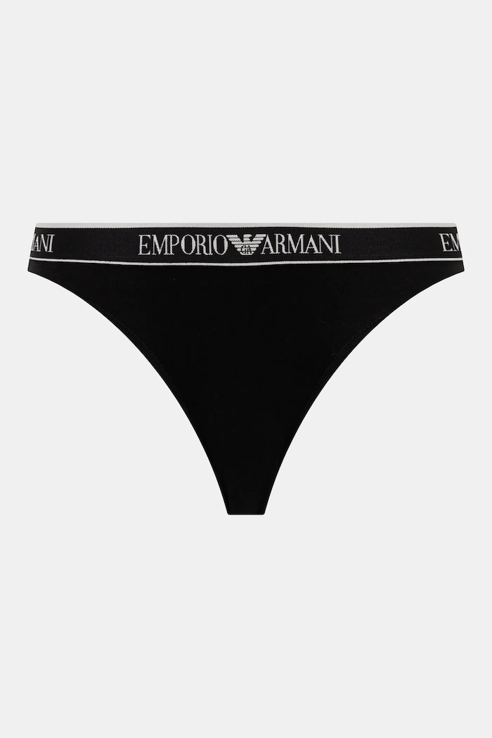Nohavičky Emporio Armani Underwear 2-pak EW000404.AF15345 čierna AW25