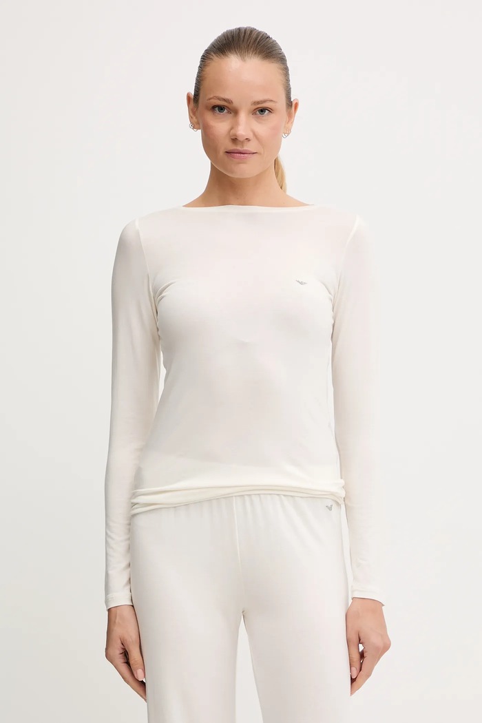 Pyžamo Emporio Armani Underwear EW002493.AF15361 béžová AW25