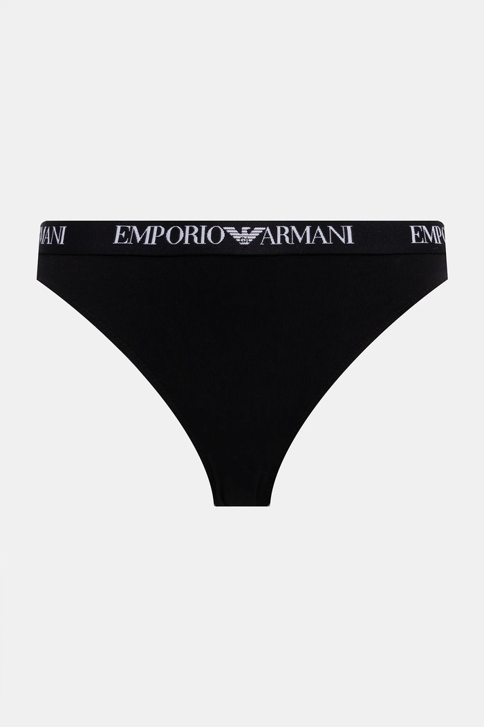 Emporio Armani Underwear tanga 2-pack EW000402.AF13033 negru SS26