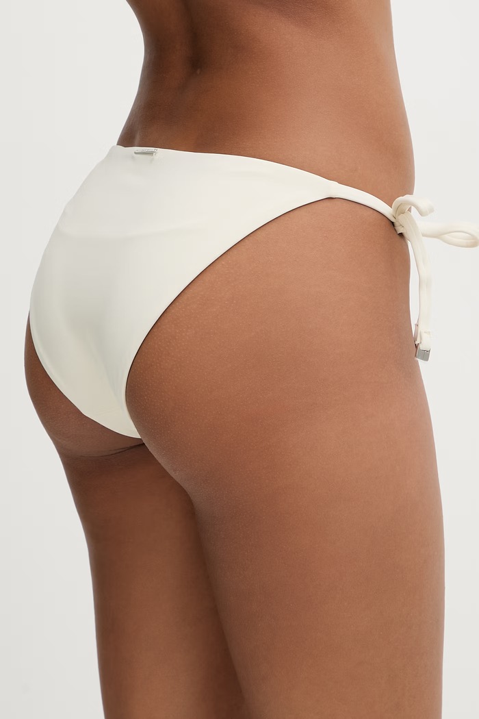Oblečenie Calvin Klein plavkové nohavičky dámske LV00Q62704 béžová