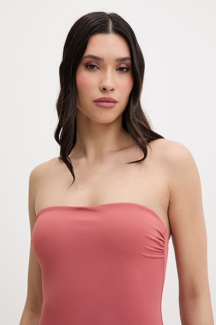 Calvin Klein jednodielne plavky dámske ružová LV00Q62709