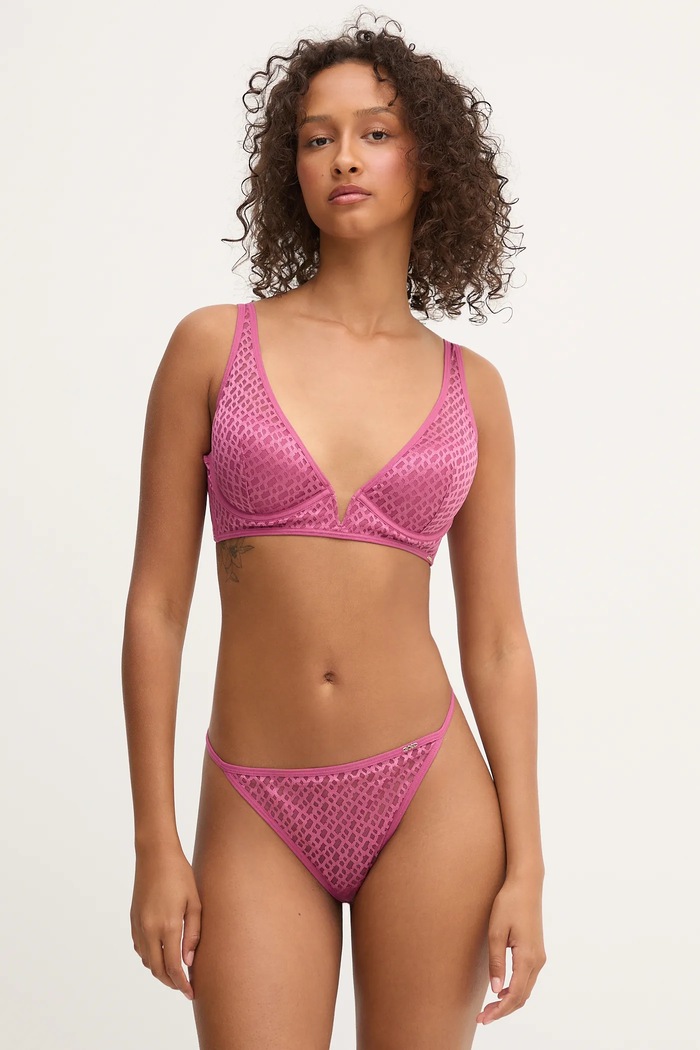 Бюстгальтер BOSS TRIANGLE B LACE 50520390 рожевий AW25