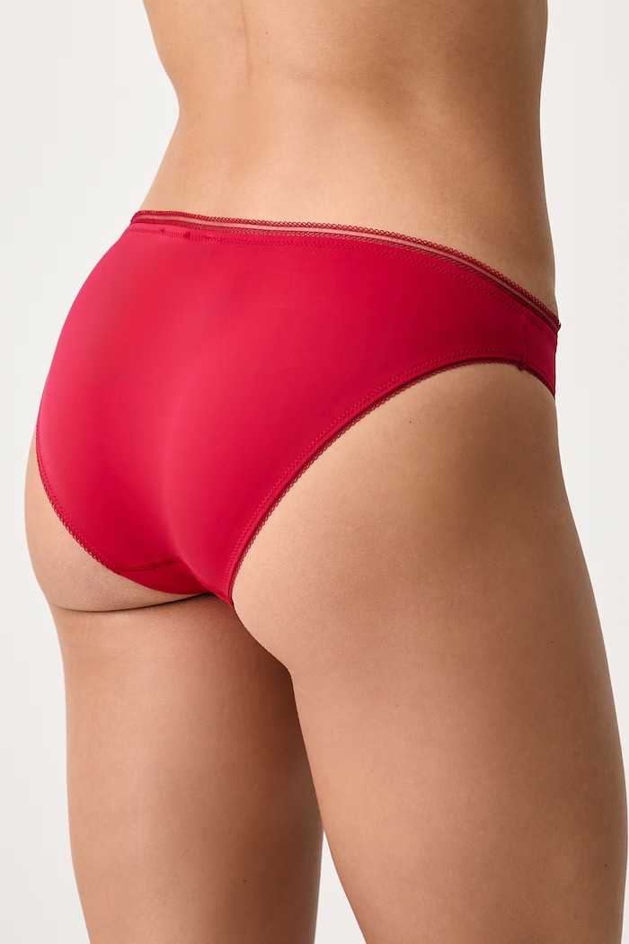 Ruházat BOSS Bugyi női BRIEF B.PURE 50545054 piros