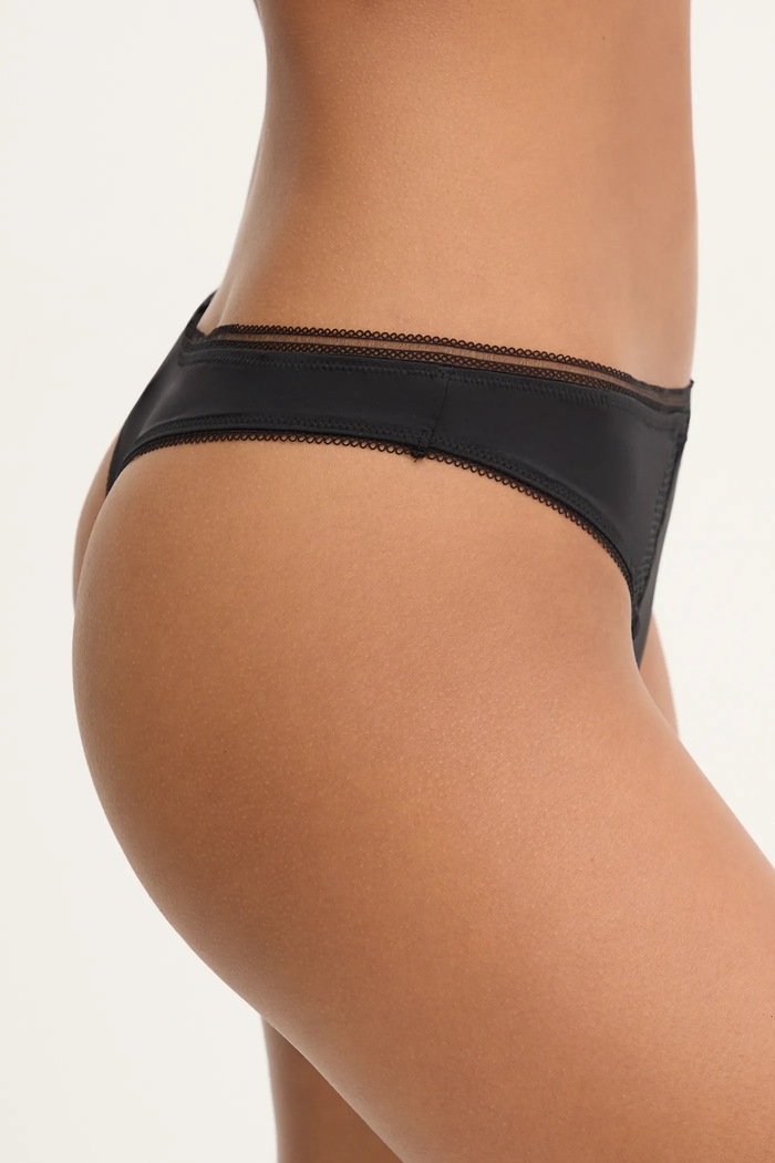 BOSS tanga 50545055 fekete SS26