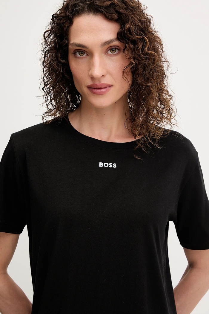Cămașă de noapte CI_Sleepshirt SL BOSS 50545587 negru