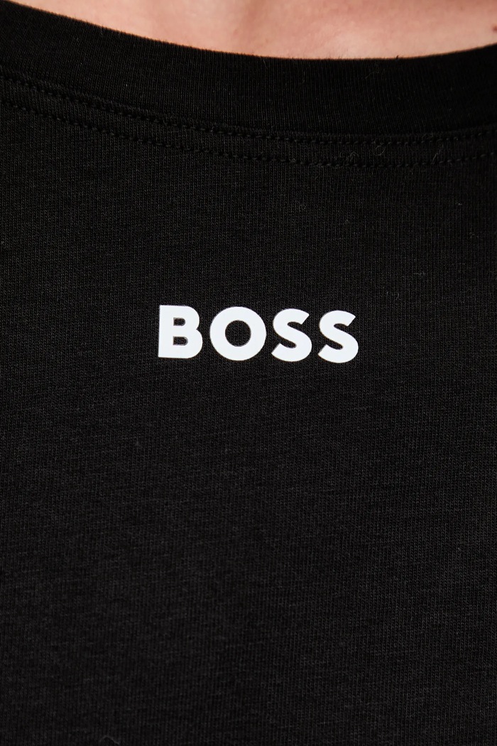 Cămașă de noapte CI_Sleepshirt SL BOSS negru 50545587