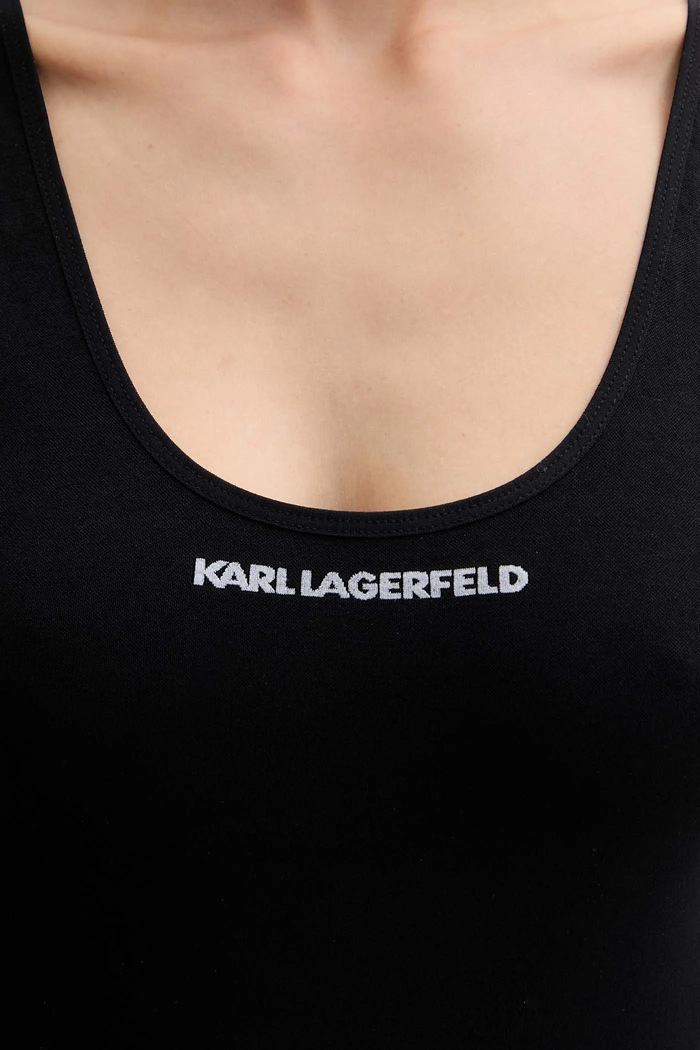 Karl Lagerfeld body SEAMLESS LOGO czarny A3W47036