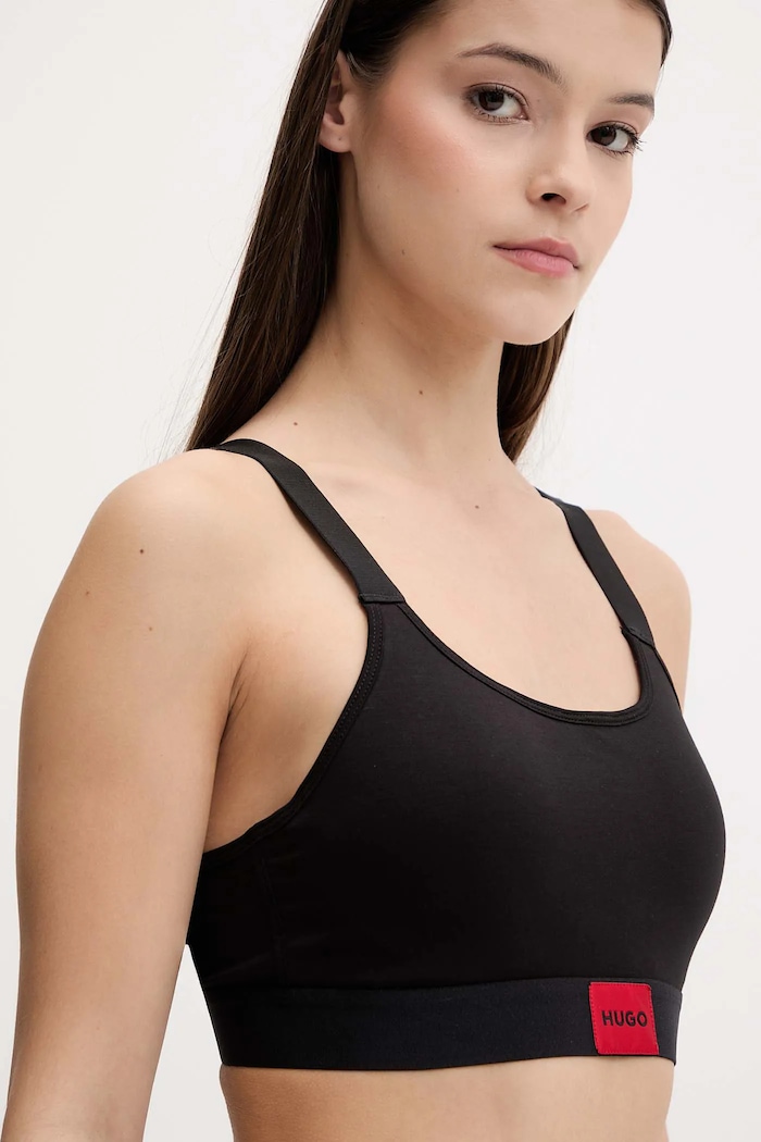 Одежда Бюстгальтер HUGO BRALETTE PAD.RED LAB 50545675 чёрный