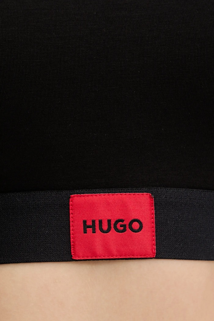 Бюстгальтер HUGO BRALETTE PAD.RED LAB чёрный 50545675