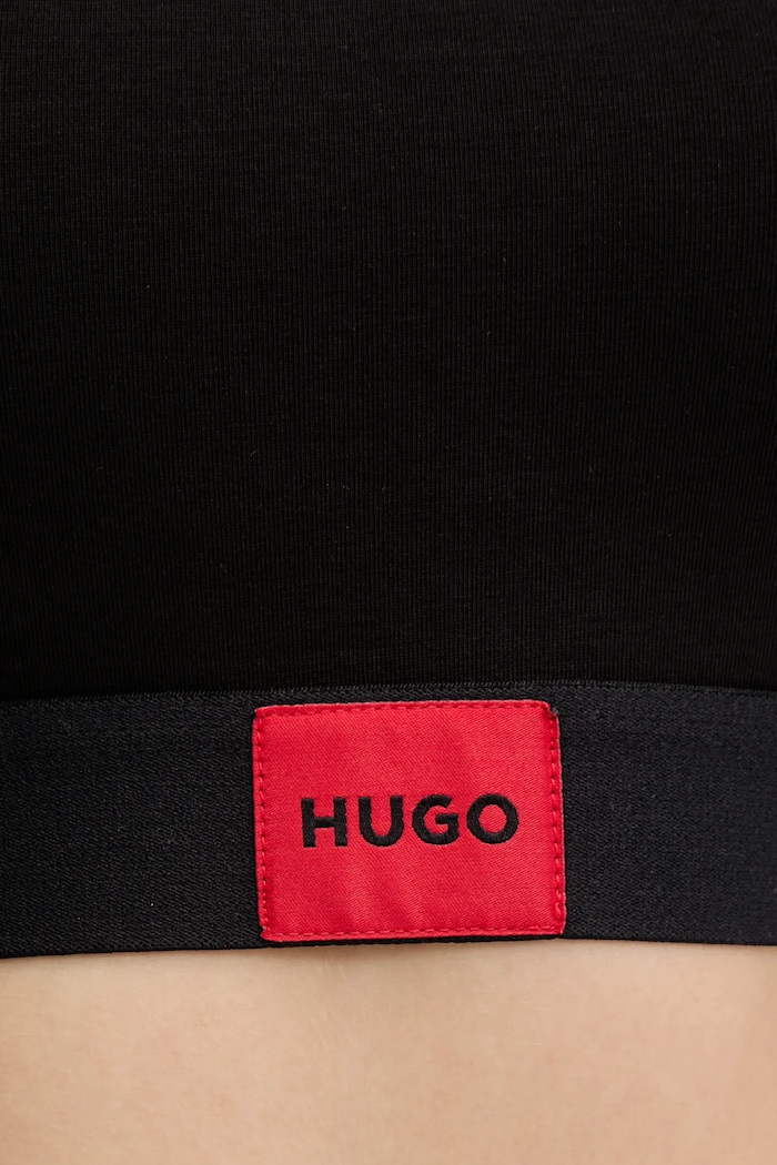 Бюстгальтер HUGO BRALETTE PAD.RED LAB чёрный 50545675