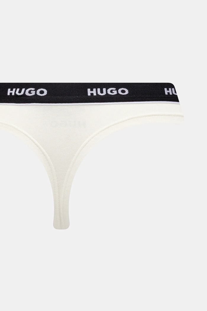 Прашки HUGO (3 броя) TRIPLET THONG STRIPE 50545680