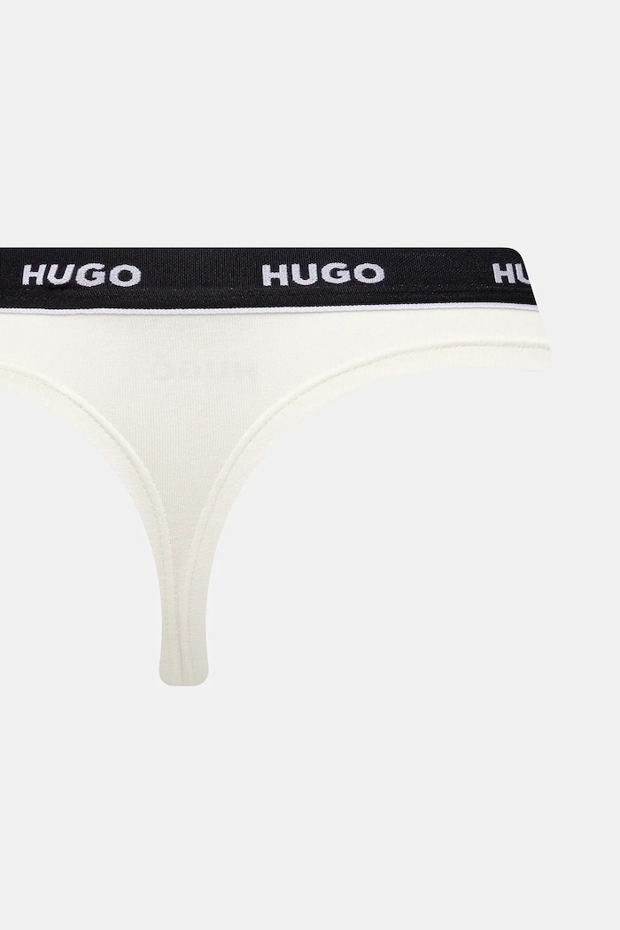 Прашки HUGO (3 броя) TRIPLET THONG STRIPE 50545680