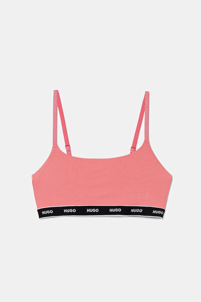 Бюстгальтер HUGO 2-pack TWIN BRALETTE STRIPE 50545691 рожевий AW25
