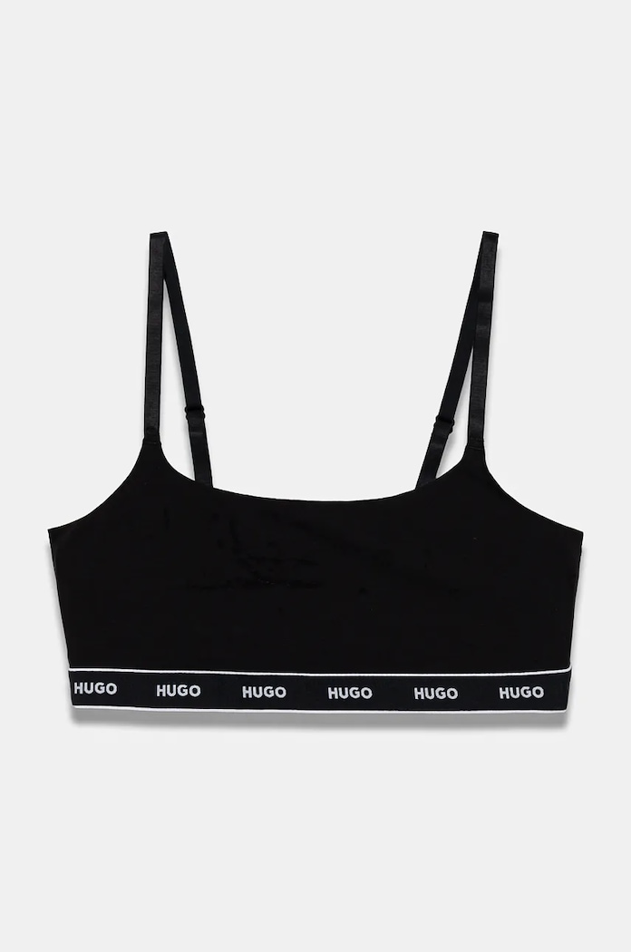 Îmbrăcăminte HUGO sutien 2-pack TWIN BRALETTE STRIPE 50545691 rosu