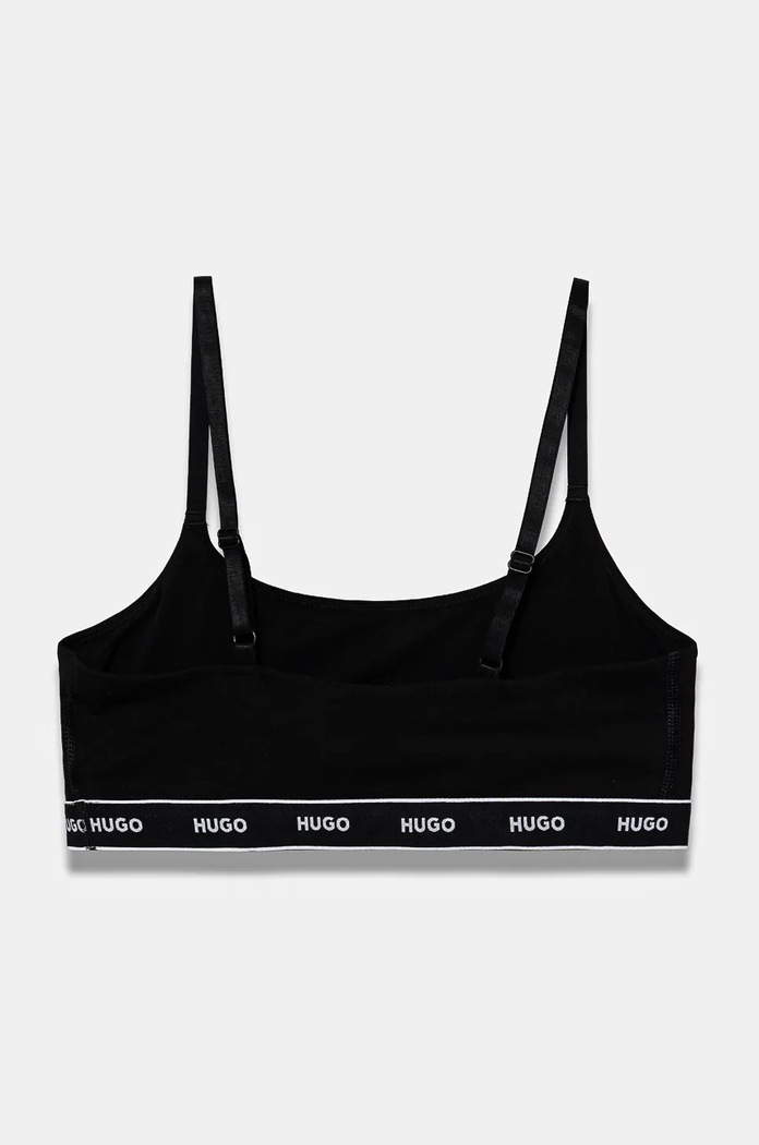 HUGO sutien 2-pack TWIN BRALETTE STRIPE 50545691 rosu