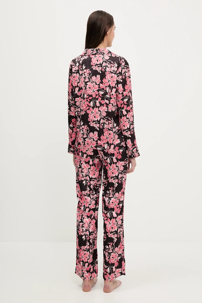 Guess pijama LOUISE O5YX01.WH9C2 roz AW25