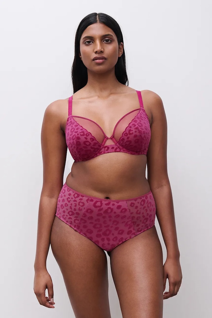 Chantelle sutien GIRLS cu balene roz C22XM0
